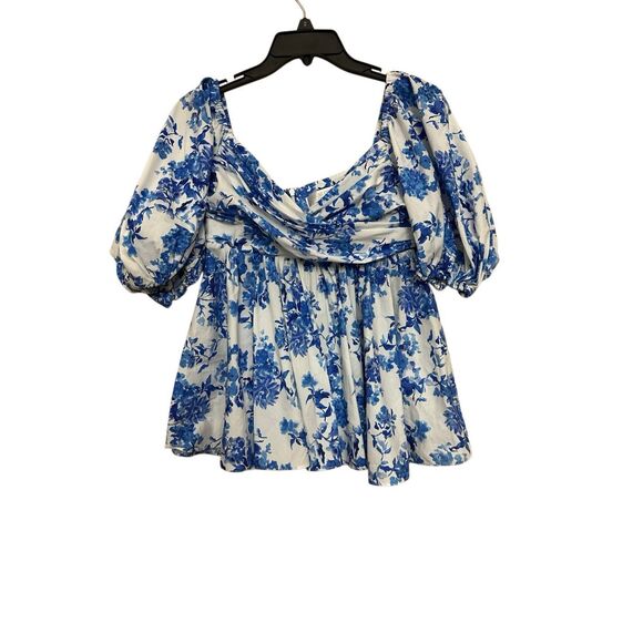 Caroline Constas Floral Tops - Picture 1 of 6
